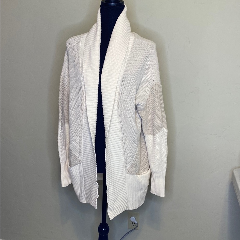 Isaac Mizrahi Live! True Denim Shawl Cardigan Sweater